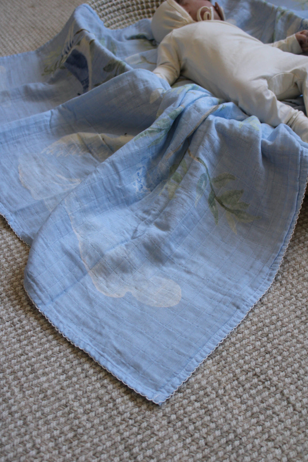 The Dove Muslin Blanket