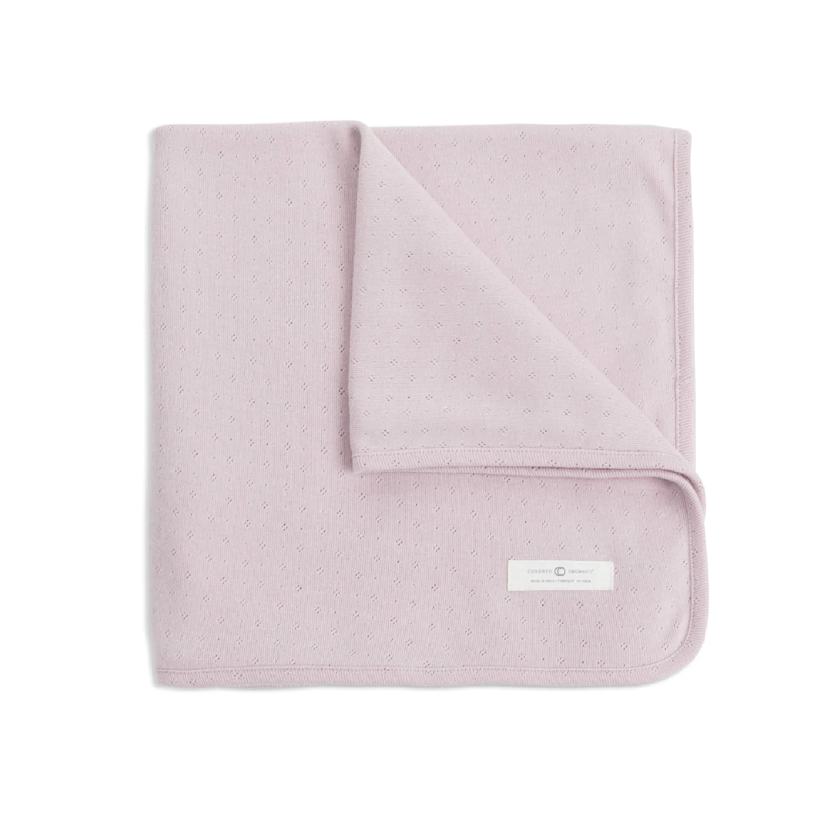 Pointelle Swaddle - Wisteria