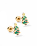 Screwback Stud Earrings - Noelle