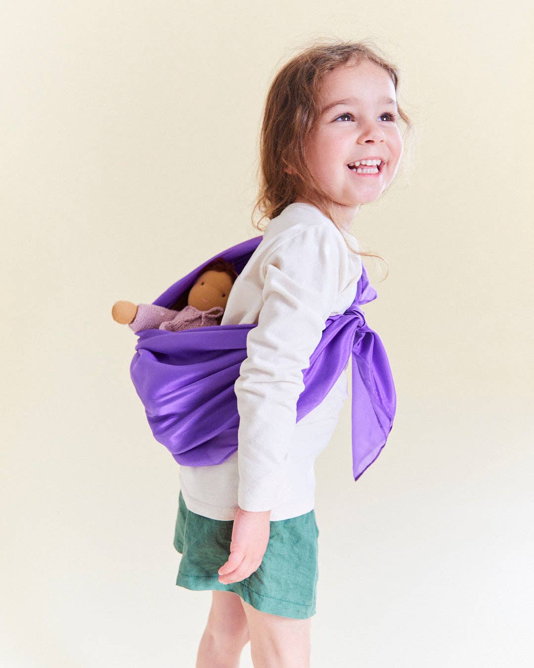 Playsilks - Open-Ended 100% Silk, Natural Waldorf Toys: Lavender