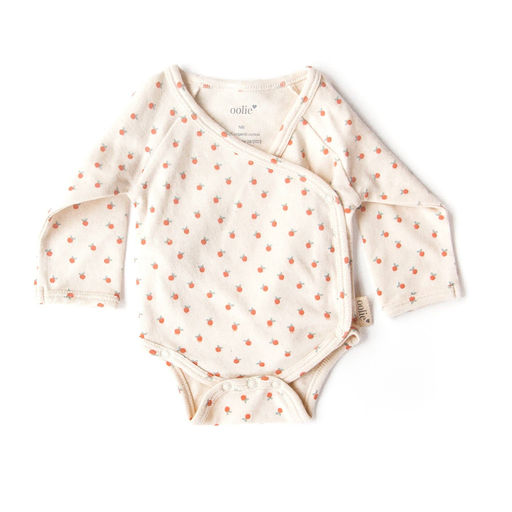 Organic Baby Bodysuit - Natural