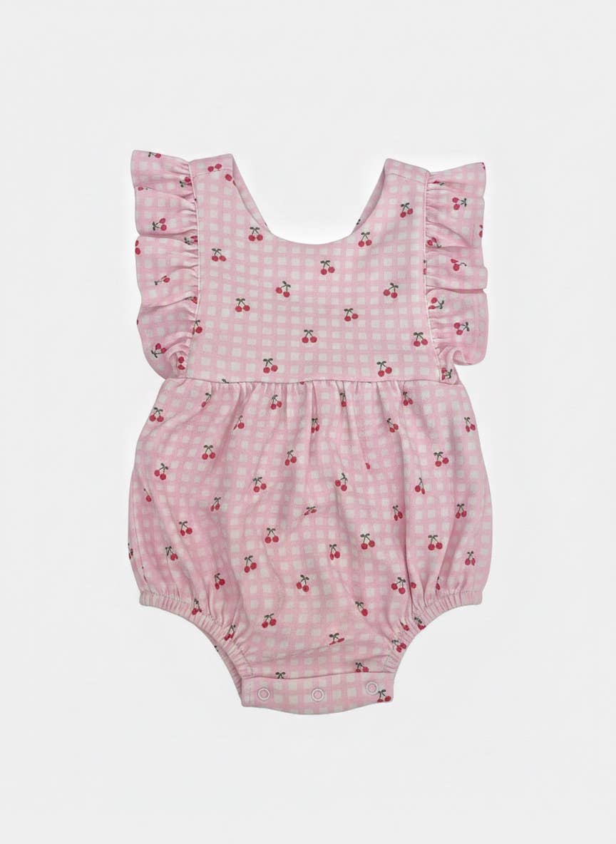 Cherries Pima Baby Bloomer