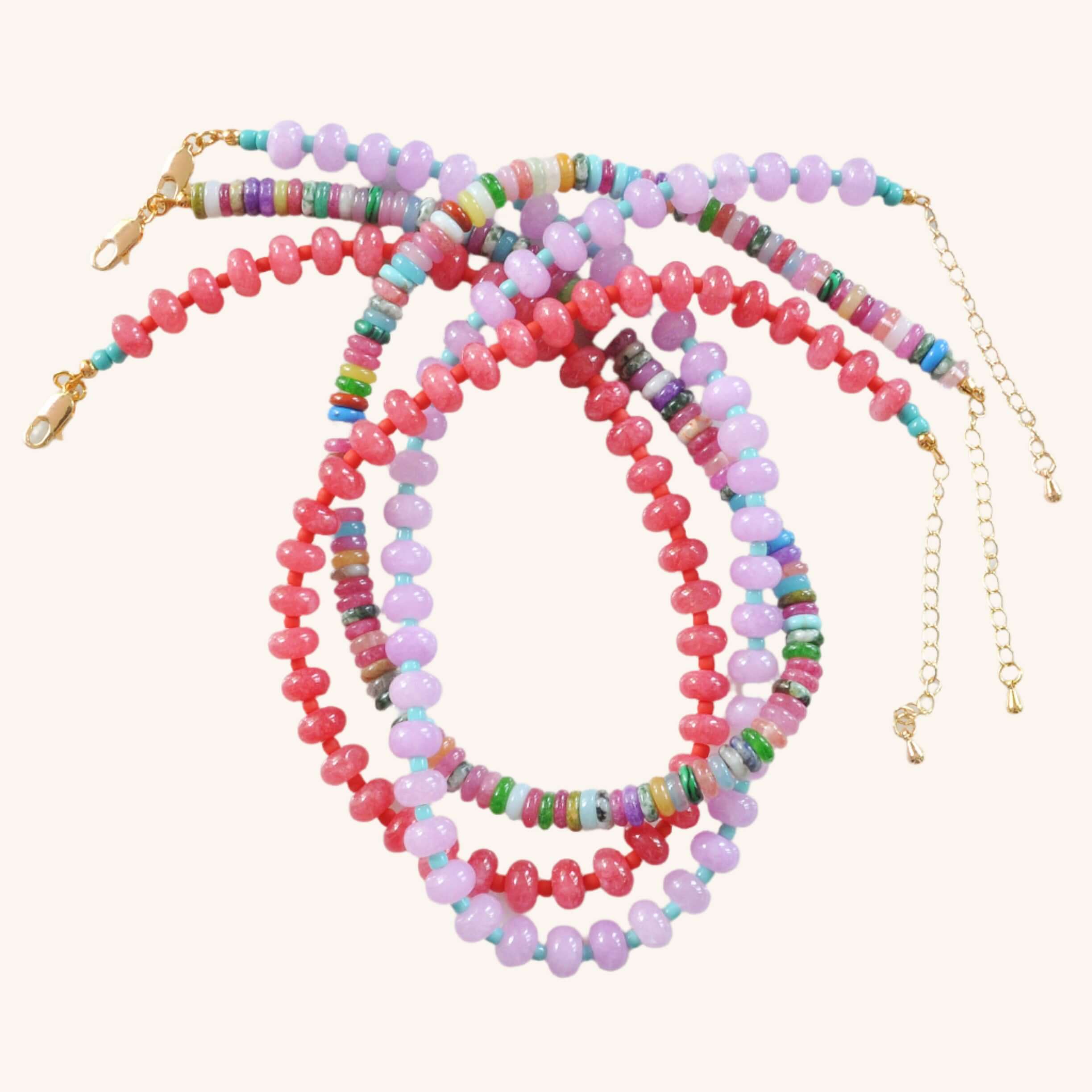 Gemstone Juice Necklaces | Grape Juice