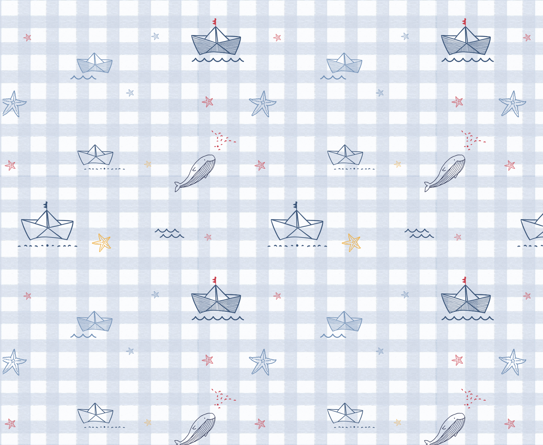 Sailors Pima Baby Romper