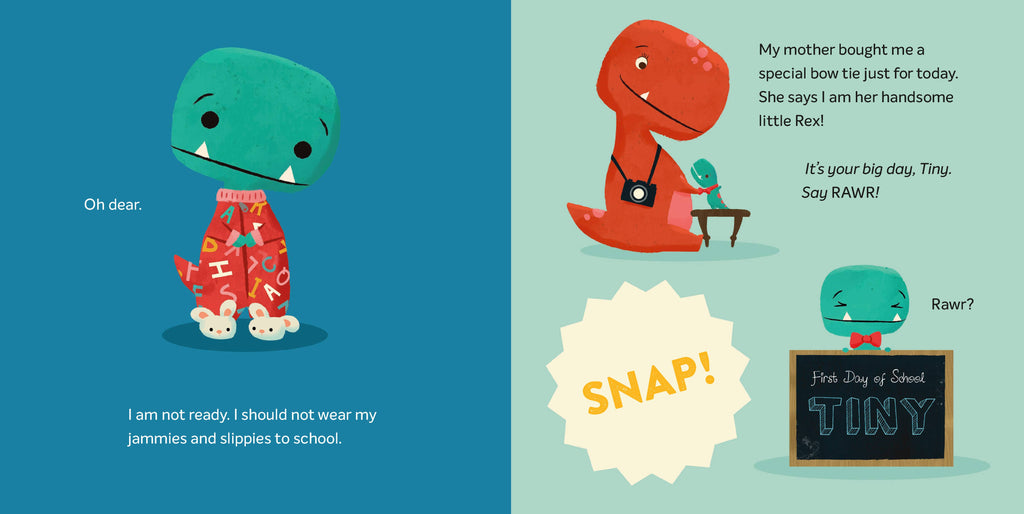 Tiny T. Rex and the First-Day Oopsies