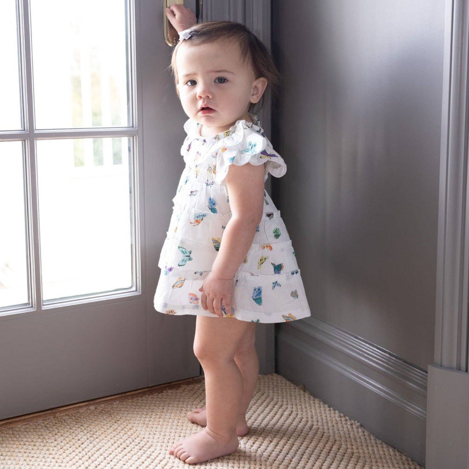The Mimi Dress - Madame Butterfly Print