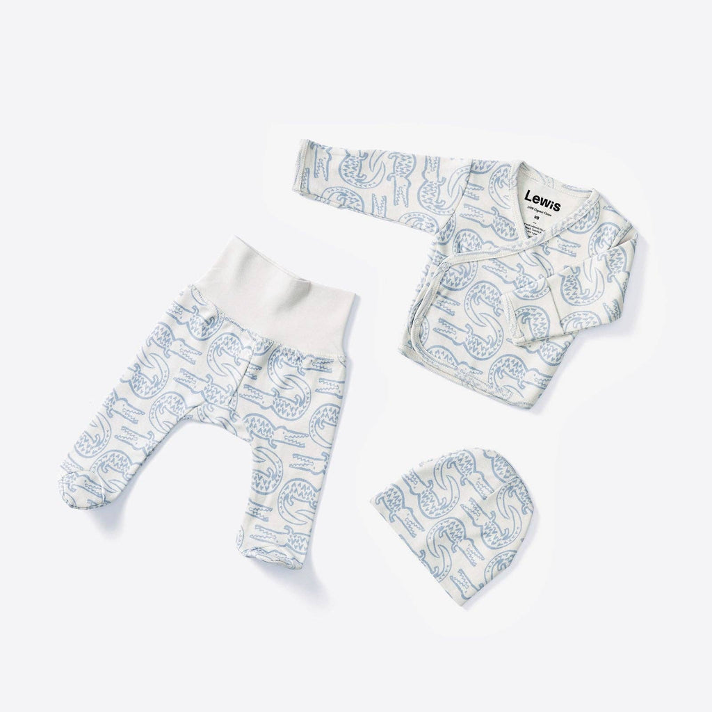 Take Me Home Outfit - Alligator | Bay Blue