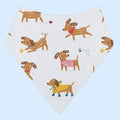 Playful Puppies Organic Bandana Bib