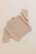 Sprinkle Knit Sweater - Hazelnut