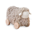 Button Pull-along Sheep | Taupe
