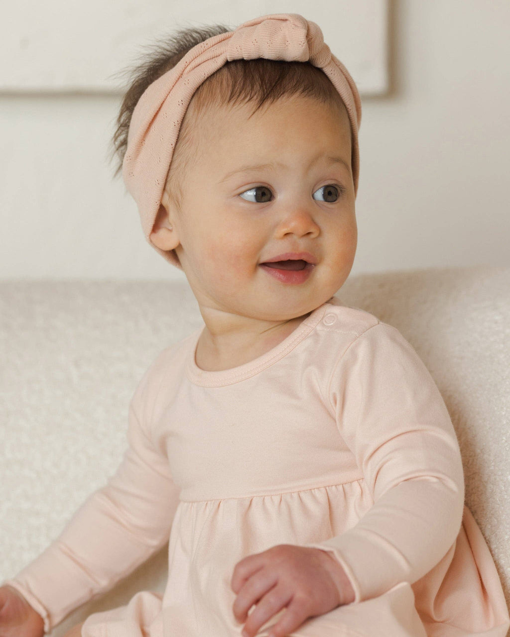 Longsleeve Baby Dress | Petal