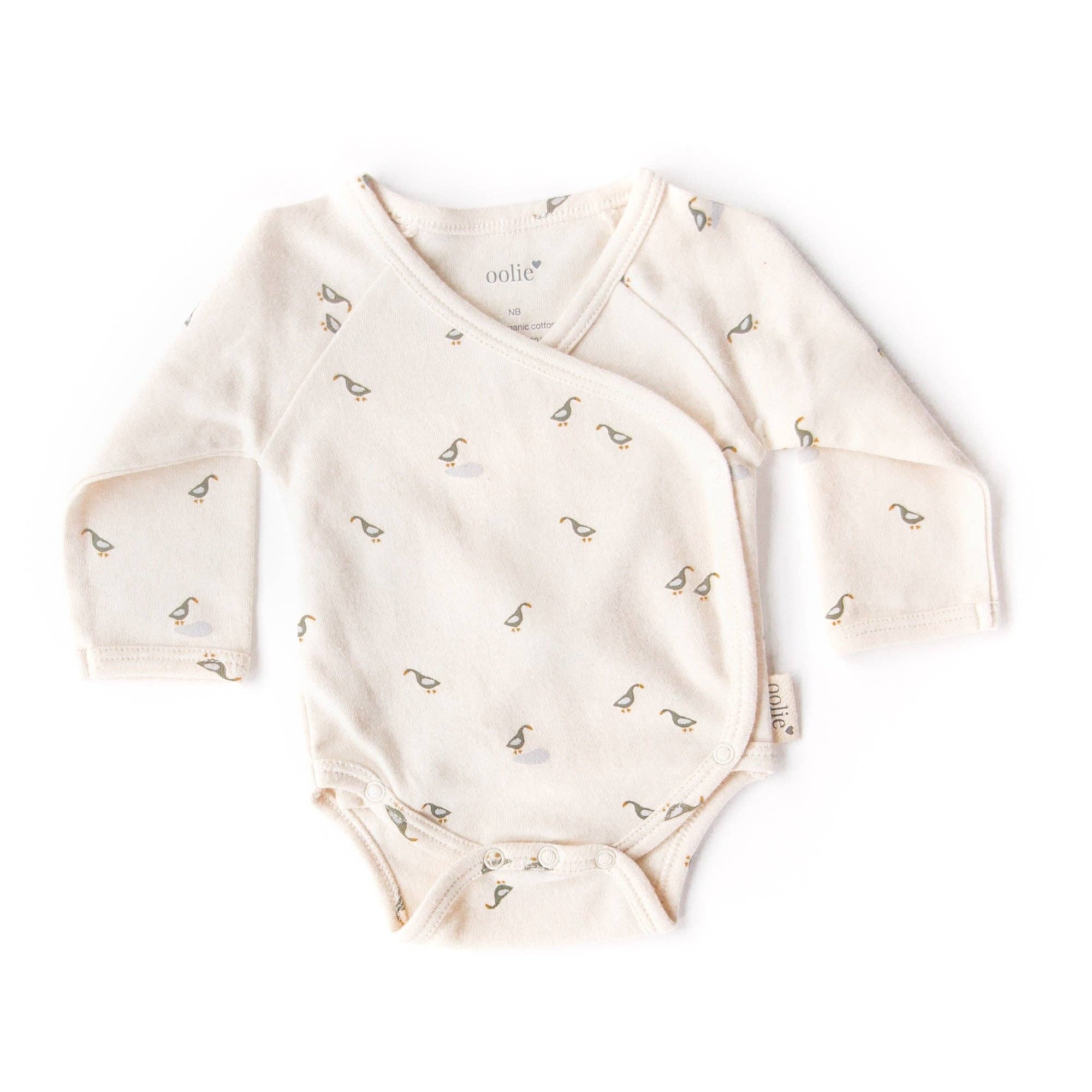 Organic Baby Bodysuit - Natural