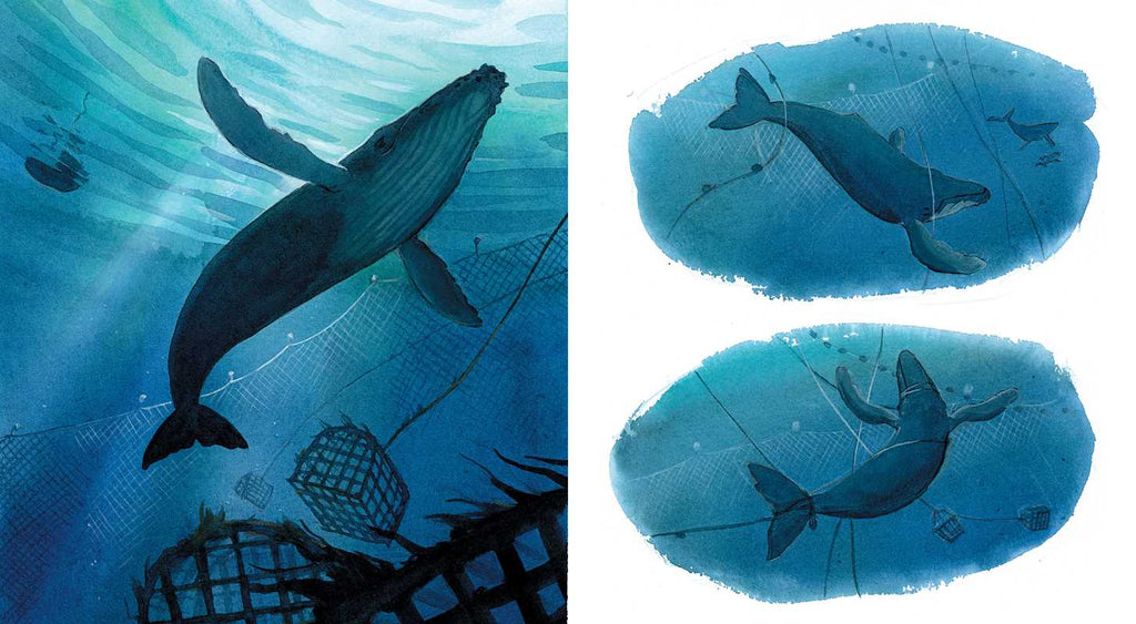 Fisherman & the Whale by Jessica Lanan