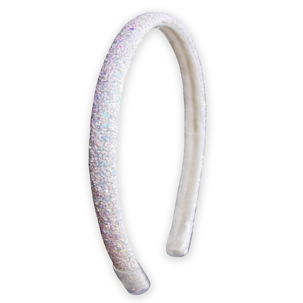 Thin Glitter Headband | Pink