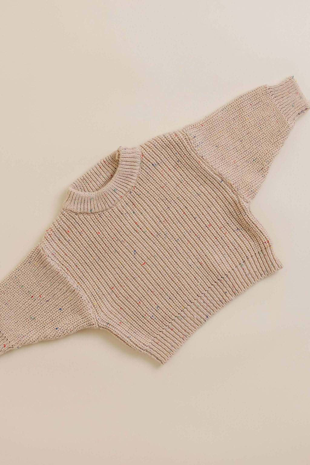 Sprinkle Knit Sweater - Hazelnut