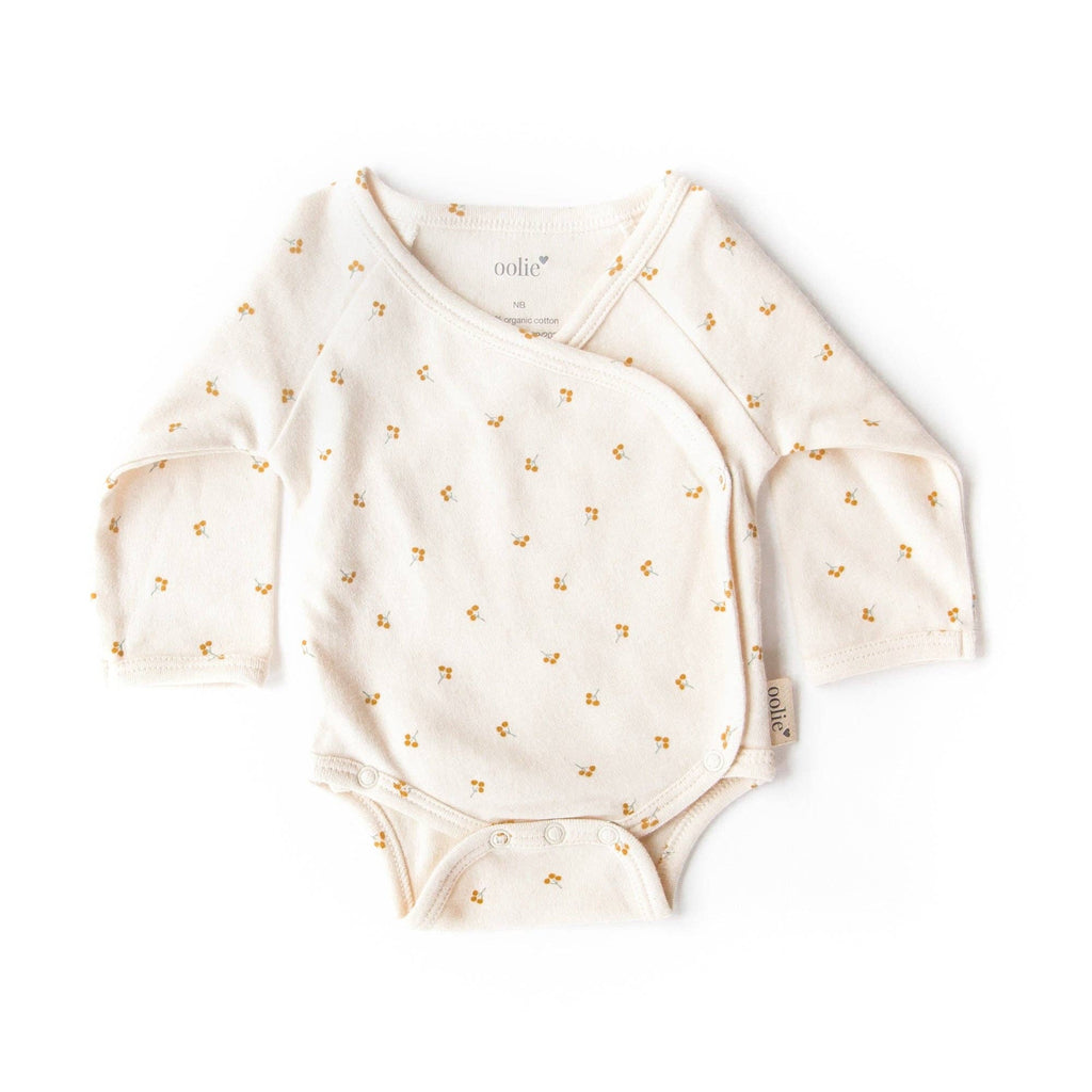 Organic Baby Bodysuit - Natural