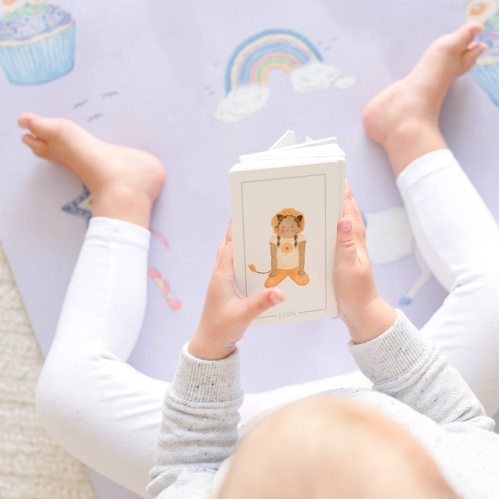 Printed Kids Yoga Mats - Enchanted Print