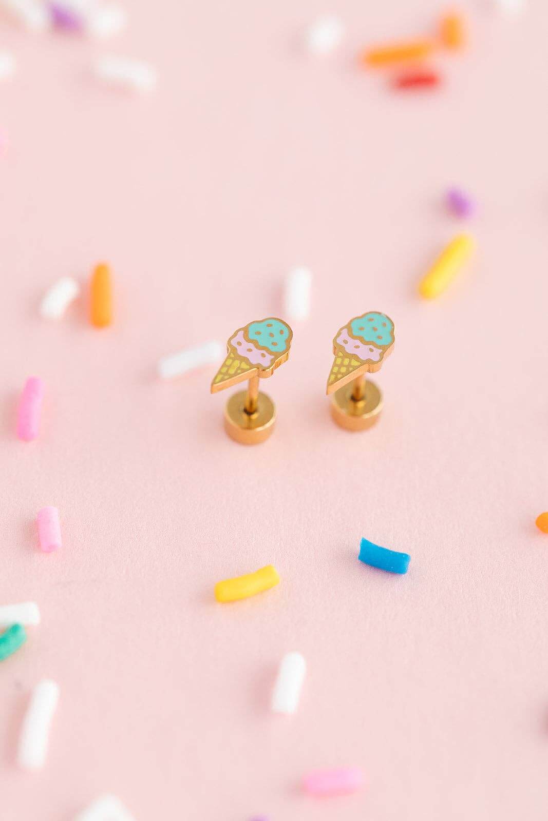 Ice Cream Earrings