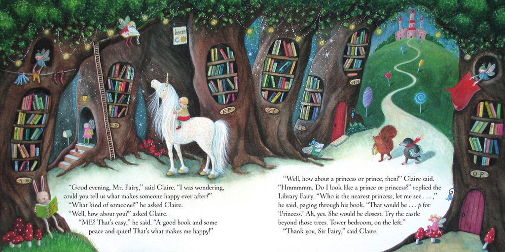 Claire and the Unicorn Happy Ever After by B. G. Hennessy