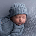 Organic Baby Hat in Jeans