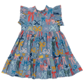 Girls Jennifer Dress - Bows on Bows