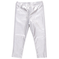 Girls Lame Legging - Silver