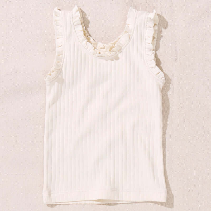 Joy Ruffle Rib Tank