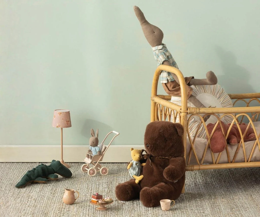 Teddy Bear Plush, Medium - Dark Chocolate