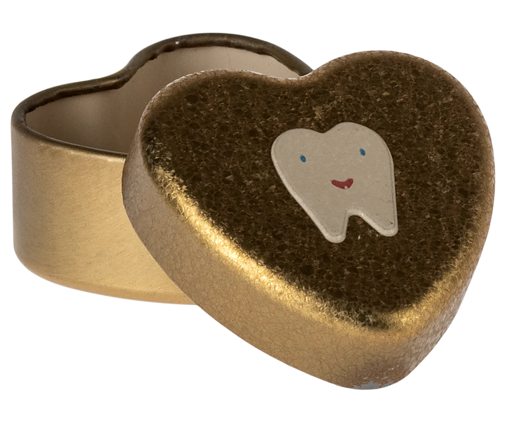 Tooth Box, Small - Gold