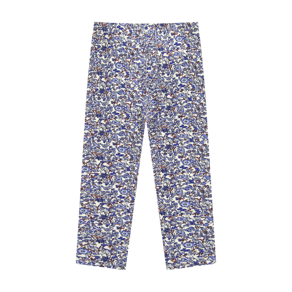 Blue Microfloral Legging