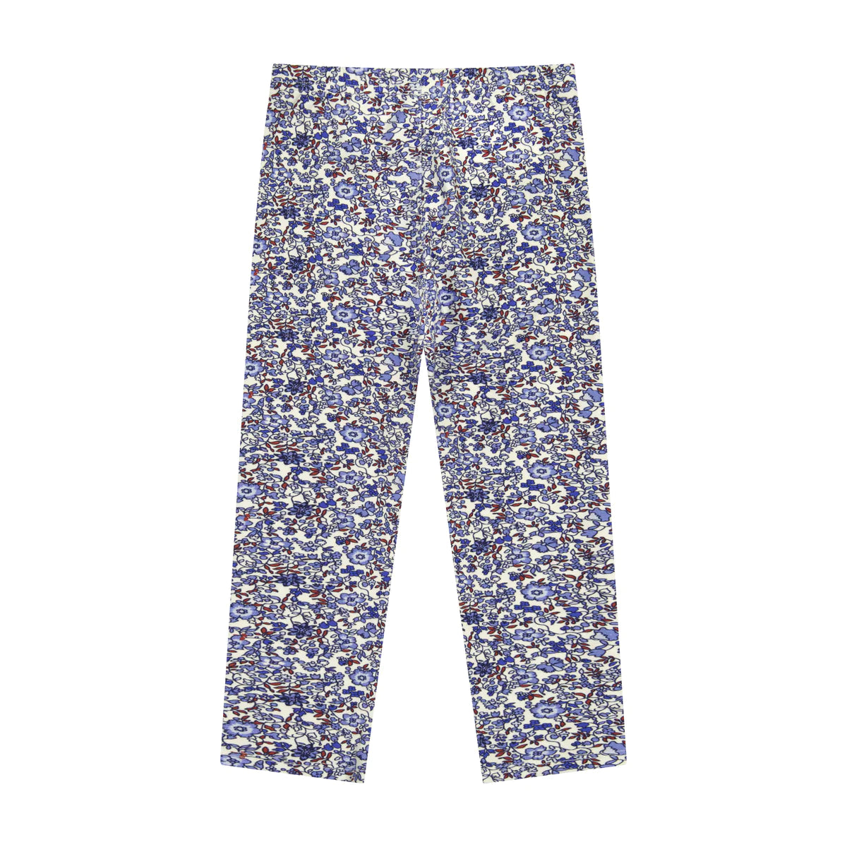Blue Microfloral Legging
