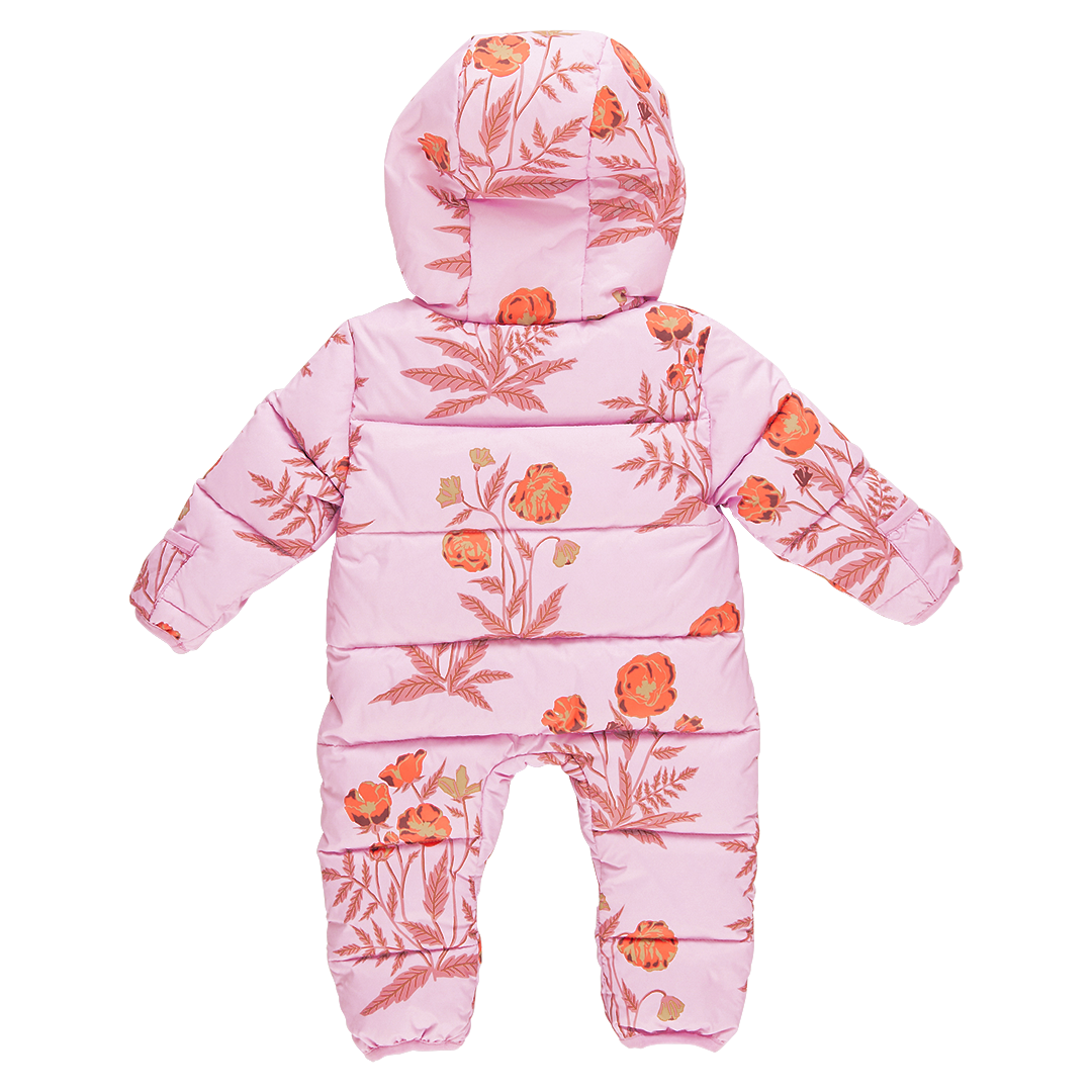Baby Girls Lindsey Snowsuit - Lavender Poppy