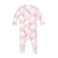 Baby Bamboo Romper - Pink Bunnies