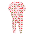 Baby Bamboo Romper - Pink Cherries