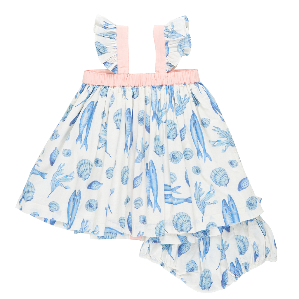 Baby Girls Gabriela Dress Set - Lisbon Coast
