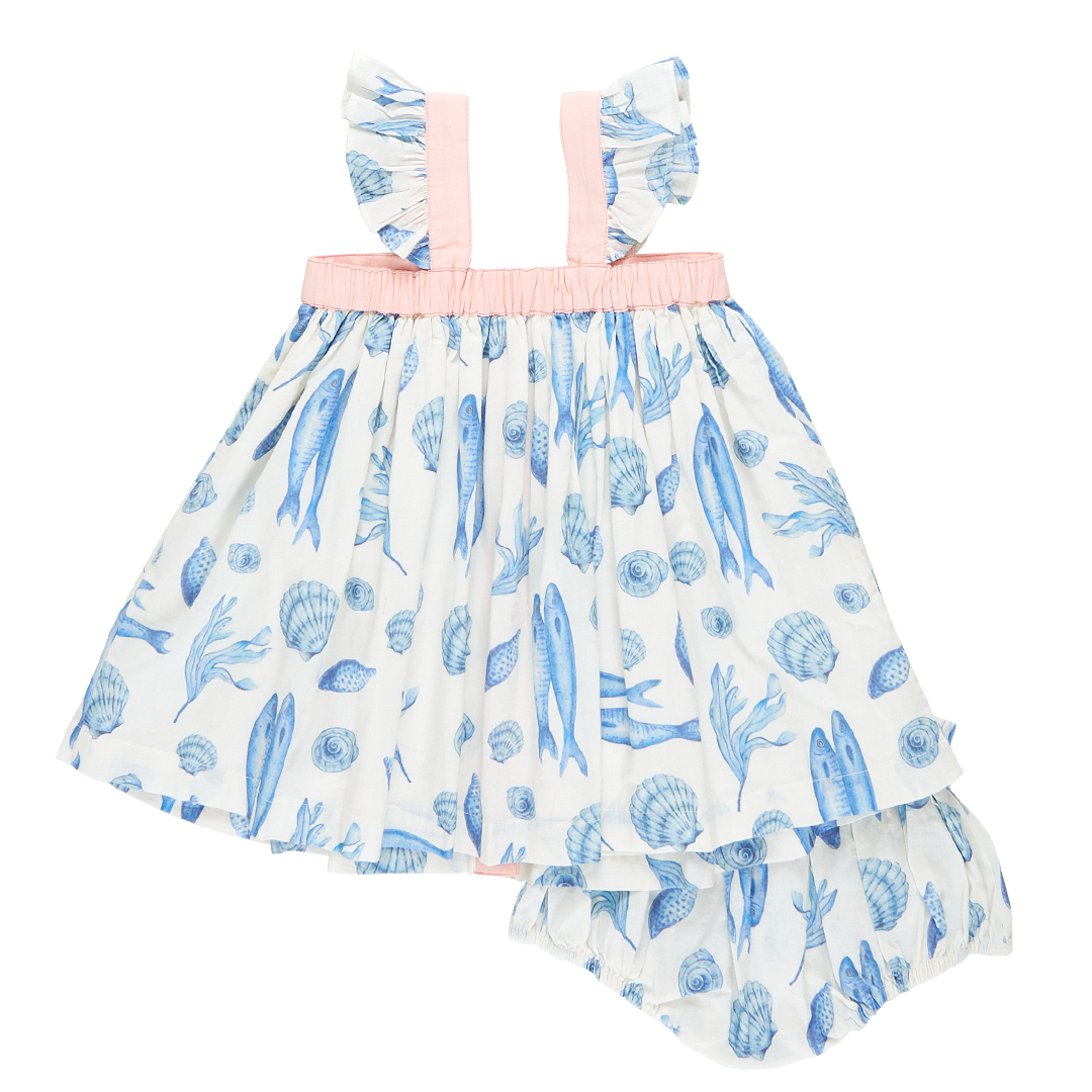 Baby Girls Gabriela Dress Set - Lisbon Coast