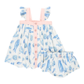 Baby Girls Gabriela Dress Set - Lisbon Coast