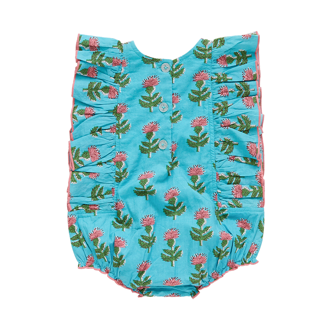 Baby Girls Katniss Bubble - Blue Cornflower