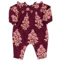 Baby Girls Kalani Jumper - Burgundy Bouquet Floral