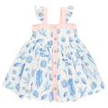 Girls Gabriela Dress - Lisbon Coast