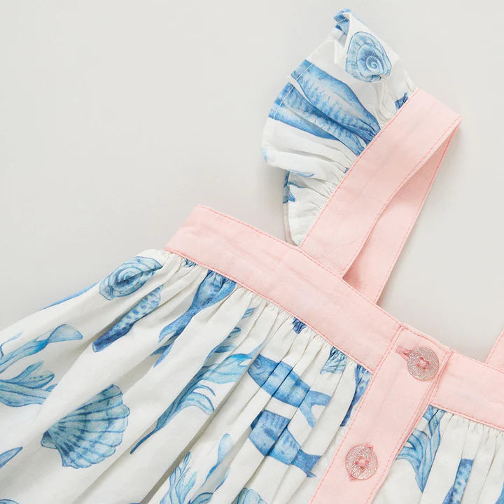 Girls Gabriela Dress - Lisbon Coast