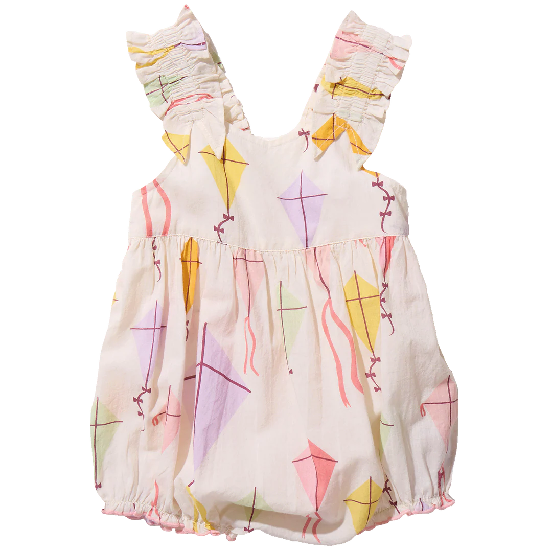 Baby Girls Via Bubble - Flying Kites