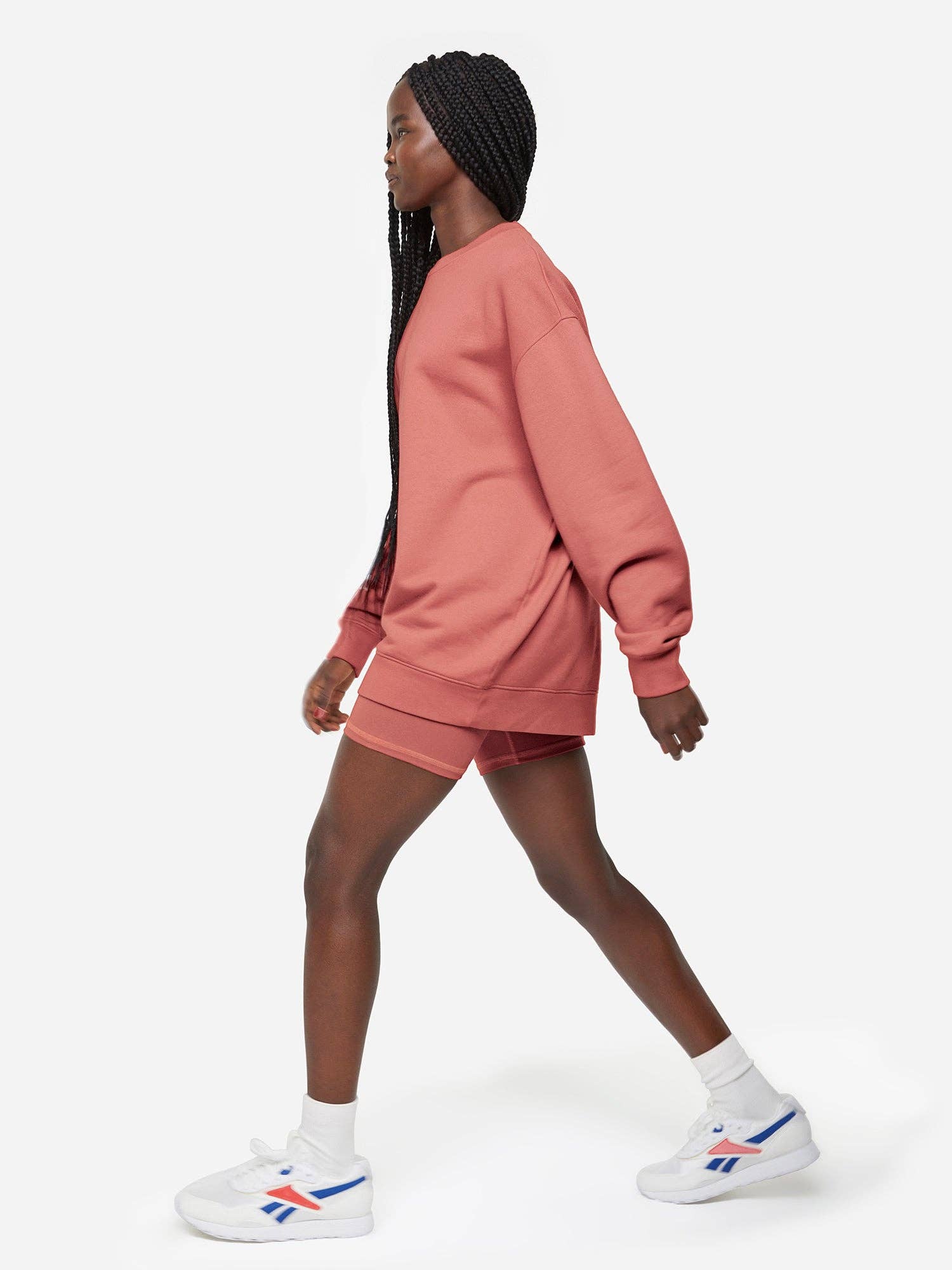 Fleece Oversized Sweatshirt