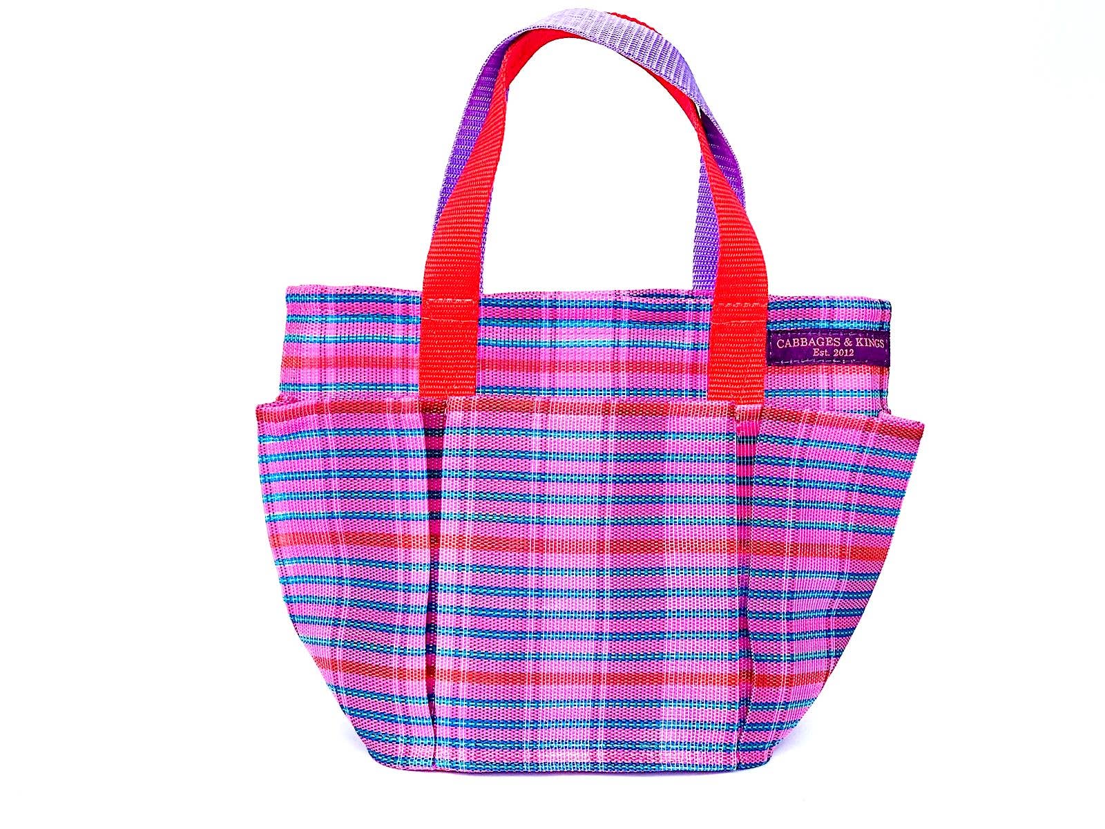 Pockets Galore Purple Haze Summer Garden/Market Bag