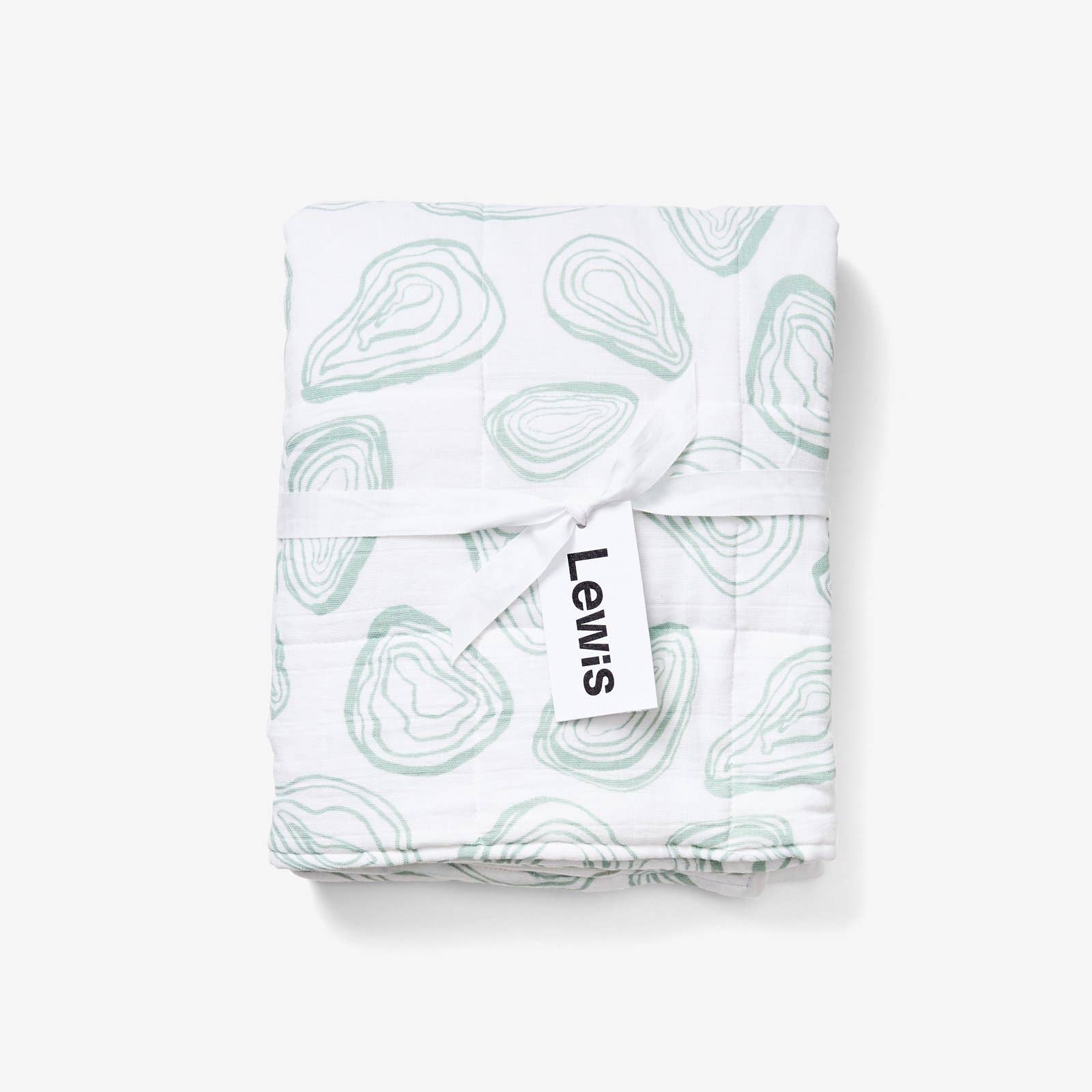 Quilted Baby Blanket - Oyster | Agave