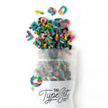 Confetti 200pcs 1-inch Magnetic Letters: Confetti Prep