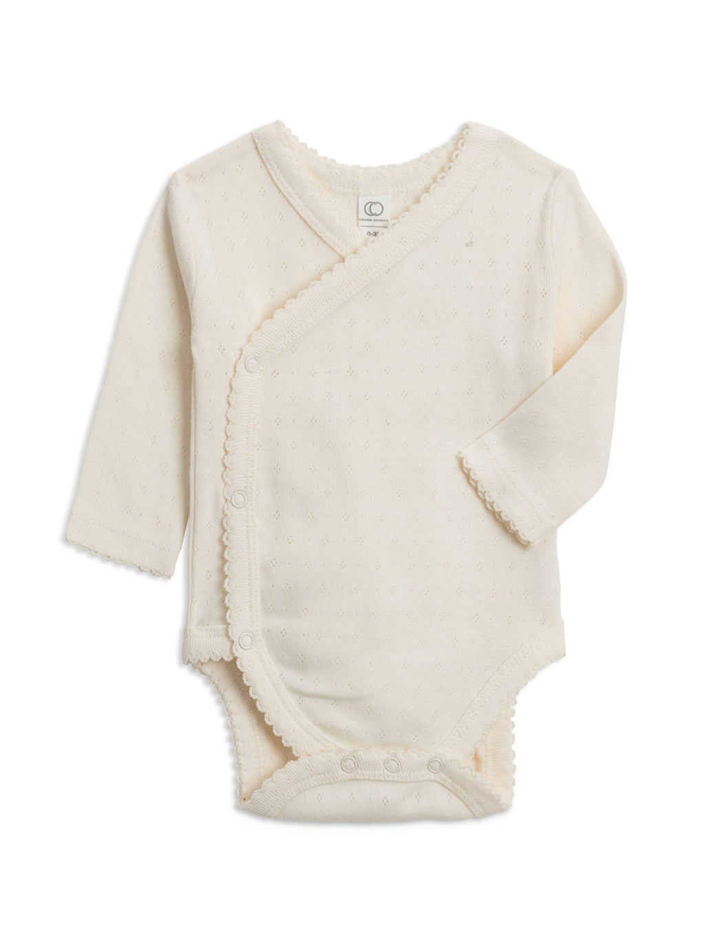 Rose Pointelle Kimono Bodysuit - Ivory