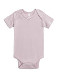 Josie Pointelle Short Sleeve Bodysuit - Wisteria