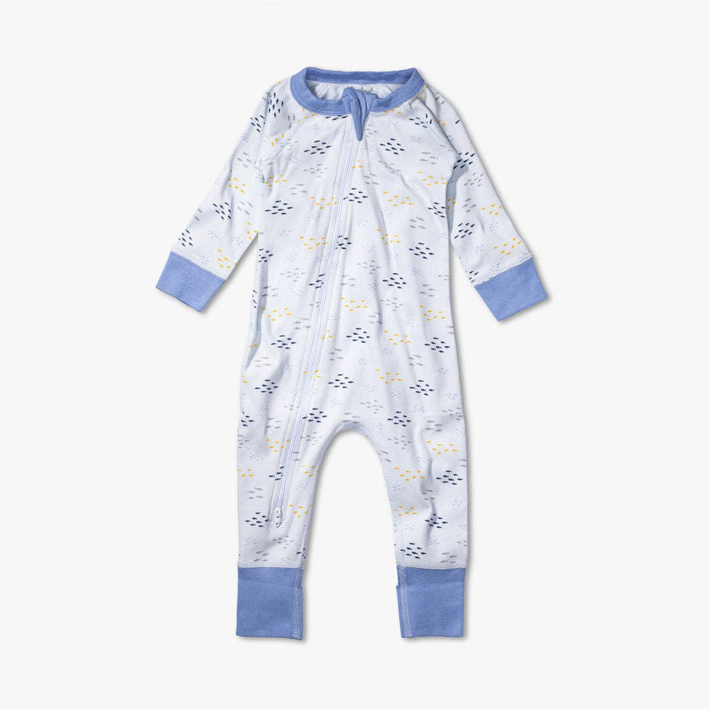Sardines Baby Zip Romper