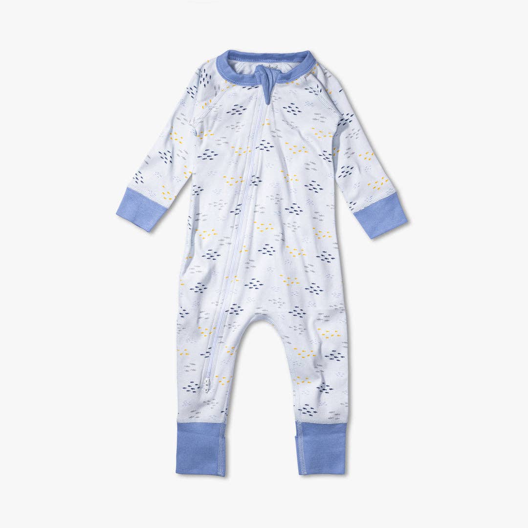 Sardines Baby Zip Romper